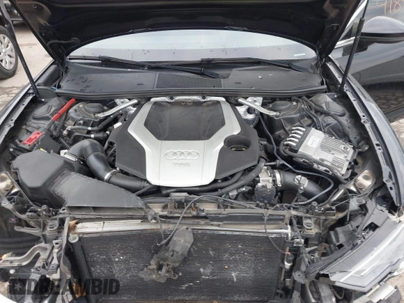 2019 Audi A6 Premium with VIN WAUK2AF28KN054828, listed as a IAAI auction lot 41840446 with 128,759 mi miles. Bid and sale history available at carsss.com. Image 10.
