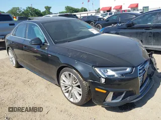 2019 Audi A4 Premium Plus z VIN WAUENAF41KN016685, wystawiony jako IAAI lot #41989953 z przebiegiem 47 550 mil mil oraz . Historia ofert i sprzedaży dostępna na DreamBid. Obrazek 1.