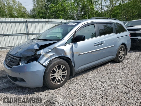 2011 Honda Odyssey EX с VIN 5FNRL5H46BB028490, выставлен на аукционе Copart как лот 55566685 с пробегом 158 988 миль миль и Списание • Salvage title. История ставок и продаж доступна на DreamBid. Изображение 1.