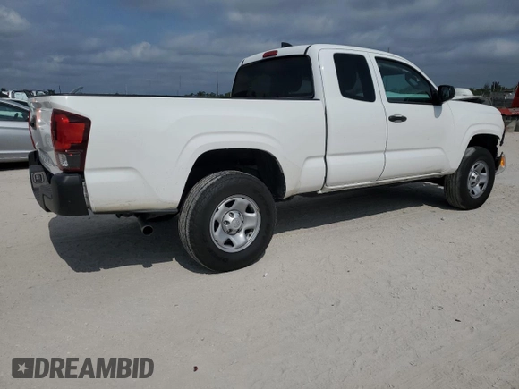 2023 Toyota Tacoma SR with VIN 3TYRX5GN9PT077706, listed as a Copart auction lot 53347825 with 43,791 mi miles and Salvage title. Bid and sale history available at DreamBid. Image 3.