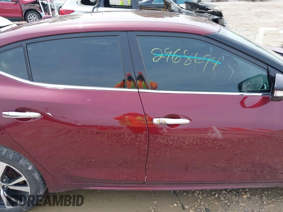 2018 Nissan Maxima SL with VIN 1N4AA6AP2JC369187, listed as a IAAI auction lot 39418297 with Not provided miles and . Bid and sale history available at DreamBid. Image 12.