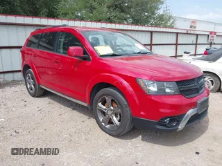2015 Dodge Journey Crossroad z VIN 3C4PDCGG2FT735677, wystawiony jako IAAI lot #42290682 z przebiegiem 167 697 mil mil oraz . Historia ofert i sprzedaży dostępna na DreamBid. Obrazek 1.