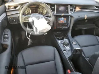 2022 Infiniti QX50 Pure with VIN 3PCAJ5AA9NF117753, listed as a Copart auction lot 56597475 with 30,680 mi miles and Salvage title. Bid and sale history available at DreamBid. Image 8.