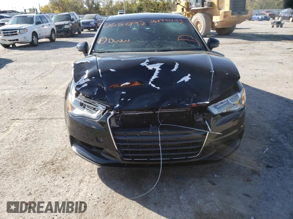 2016 Audi A3 2.0T Premium with VIN WAUB8GFF2G1065097, listed as a Copart auction lot 66933492 with 85,083 mi miles. Bid and sale history available at carsss.com. Image 9.