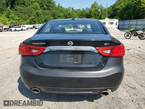 2018 Nissan Maxima SV with VIN 1N4AA6AP4JC399937, listed as a Copart auction lot 61622905 with 83,563 mi miles and Salvage title. Bid and sale history available at DreamBid. Image 6.