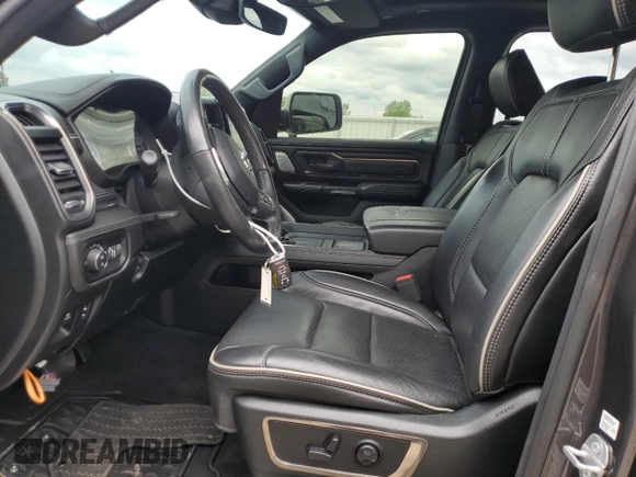 2020 Ram 1500 Limited with VIN 1C6SRFHT0LN104647, listed as a Copart auction lot 69088784 with 37,119 mi miles and Salvage title. Bid and sale history available at DreamBid. Image 7.