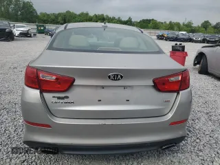 2014 Kia Optima LX with VIN KNAGM4A74E5497258, listed as a Copart auction lot 54955105 with 196,406 mi miles and Clean Title. Bid and sale history available at carsss.com. Image 6.