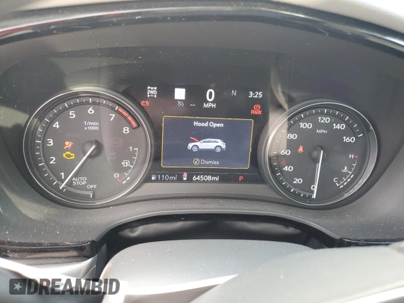 2023 Cadillac XT5 AWD Premium Luxury with VIN 1GYKNDRS7PZ105706, listed as a Copart auction lot 80413084 with 64,508 mi miles and Salvage Title. Bid and sale history available at DreamBid. Image 9.