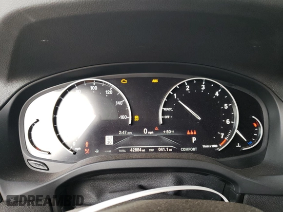 2021 BMW X3 xDrive30i with VIN 5UXTY5C0XM9H30211, listed as a Copart auction lot 41452455 with 42,884 mi miles and Non Repairable. Bid and sale history available at DreamBid. Image 9.