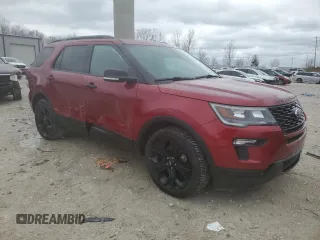 2019 Ford Explorer Sport with VIN 1FM5K8GT3KGB20072, listed as a Copart auction lot 50920005 with 37,621 mi miles and Clean Title. Bid and sale history available at carsss.com. Image 4.