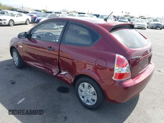 2007 Hyundai Accent GS with VIN KMHCM36C57U042263, listed as a IAAI auction lot 41688785 with 65,176 mi miles. Bid and sale history available at carsss.com. Image 3.