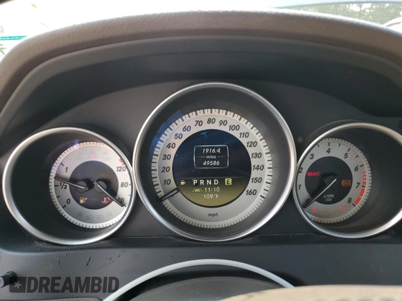 2012 Mercedes-Benz C 300 Sport with VIN WDDGF8BB4CR230043, listed as a Copart auction lot 62987075 with 49,586 mi miles and Salvage title. Bid and sale history available at DreamBid. Image 9.