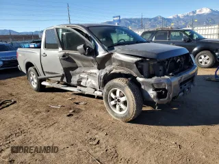 2012 Nissan Titan SV with VIN 1N6BA0EC2CN317761, listed as a Copart auction lot 89278215 with Not Provided miles and Salvage Title. Bid and sale history available at carsss.com. Image 4.