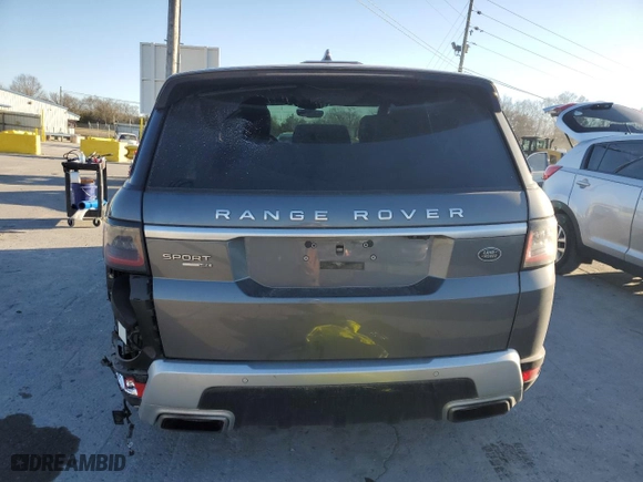 2019 Land Rover Range Rover Sport HSE with VIN SALWR2RV7KA841555, listed as a Copart auction lot 48297055 with 67,680 mi miles and Salvage Title. Bid and sale history available at carsss.com. Image 6.