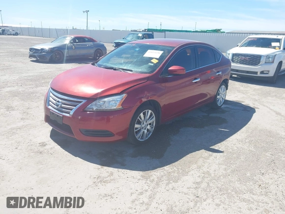 2015 Nissan Sentra SV with VIN 3N1AB7AP4FY248241, listed as a IAAI auction lot 41823236 with 126,752 mi miles and . Bid and sale history available at DreamBid. Image 2.