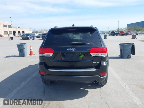 2017 Jeep Grand Cherokee Limited with VIN 1C4RJEBG6HC950000, listed as a IAAI auction lot 41852176 with 101,771 mi miles. Bid and sale history available at carsss.com. Image 16.