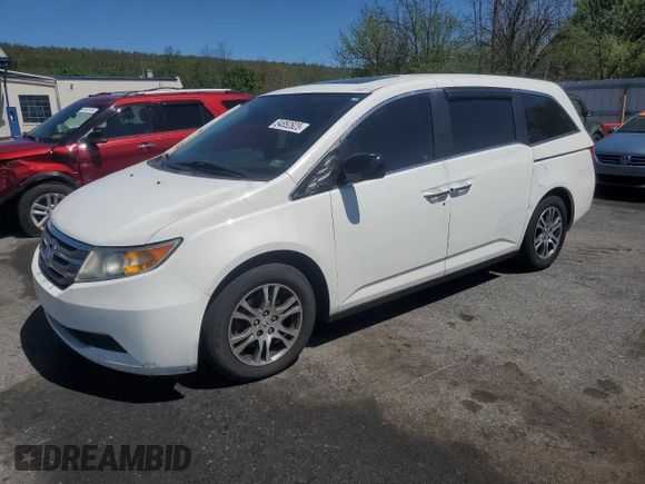 2012 Honda Odyssey EX-L with VIN 5FNRL5H64CB012954, listed as a Copart auction lot 54852625 with 233,114 mi miles and Clean Title. Bid and sale history available at carsss.com. Image 1.