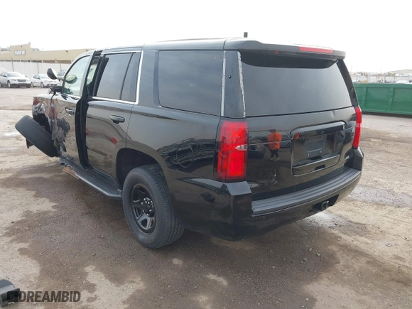 2018 Chevrolet Tahoe Commercial with VIN 1GNLCDEC0JR291831, listed as a IAAI auction lot 40681194 with 111,711 mi miles. Bid and sale history available at carsss.com. Image 3.