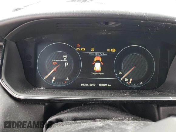 2014 Land Rover Range Rover Sport Supercharged with VIN SALWR2EF3EA332503, listed as a Copart auction lot 51660995 with 138,426 mi miles and Clean title. Bid and sale history available at DreamBid. Image 9.