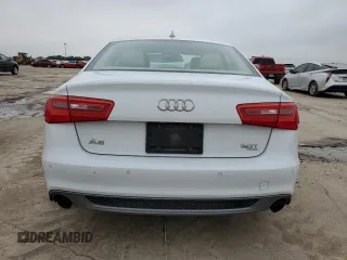 2015 Audi A6 Premium Plus with VIN WAUFGAFC2FN036066, listed as a Copart auction lot 54968875 with Not provided miles and Salvage title. Bid and sale history available at DreamBid. Image 6.