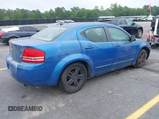 2008 Dodge Avenger SXT with VIN 1B3LC56KX8N153270, listed as a IAAI auction lot 42083183 with 158,573 mi miles. Bid and sale history available at carsss.com. Image 4.