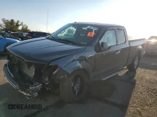 2018 Ford F-150 XL with VIN 1FTFX1EG1JKG09296, listed as a Copart auction lot 46672645 with Not Provided miles and Salvage Title. Bid and sale history available at carsss.com. Image 1.