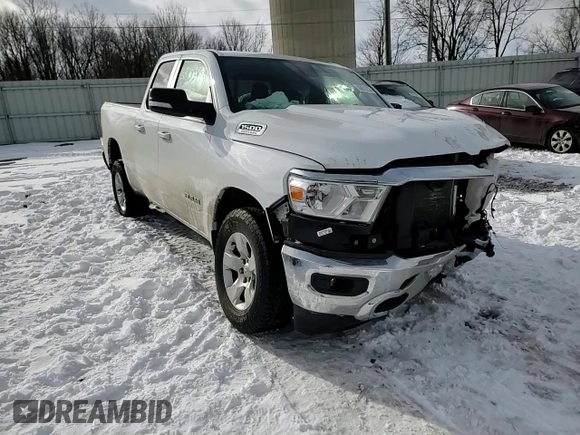 2021 Ram 1500 Big Horn with VIN 1C6SRFBT5MN786712, listed as a Copart auction lot 42678225 with 0 mi miles and Clean Title. Bid and sale history available at carsss.com. Image 11.