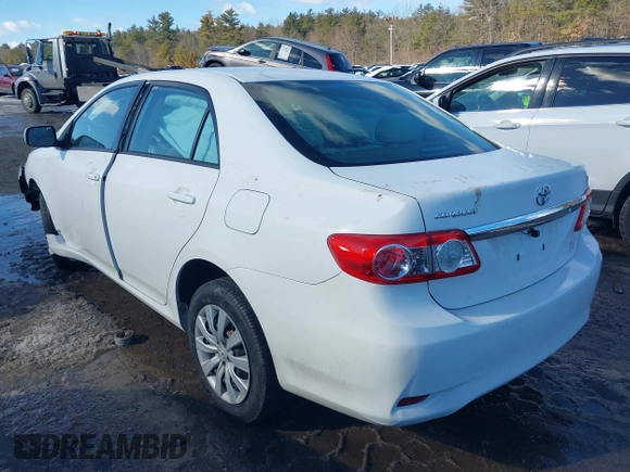 2012 Toyota Corolla L with VIN 2T1BU4EE3CC876841, listed as a IAAI auction lot 41651639 with 124,004 mi miles. Bid and sale history available at carsss.com. Image 3.