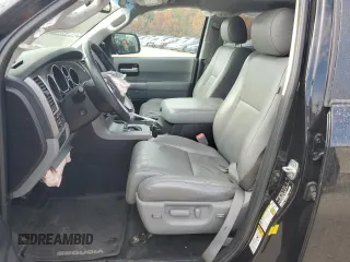 2016 Toyota Sequoia Limited with VIN 5TDJY5G11GS127999, listed as a Copart auction lot 76986164 with 93,254 mi miles and Salvage Title. Bid and sale history available at carsss.com. Image 7.