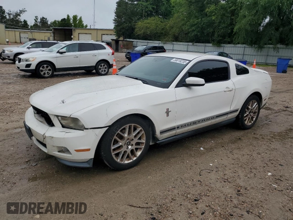 2012 Ford Mustang Premium with VIN 1ZVBP8AM9C5226403, listed as a Copart auction lot 58818235 with 234,883 mi miles and Clean title. Bid and sale history available at DreamBid. Image 1.