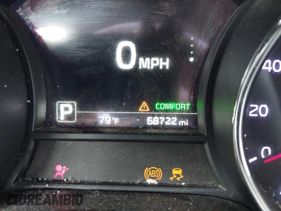 2017 Kia Sedona EX with VIN KNDMC5C17H6312805, listed as a IAAI auction lot 41363238 with 68,722 mi miles. Bid and sale history available at carsss.com. Image 16.