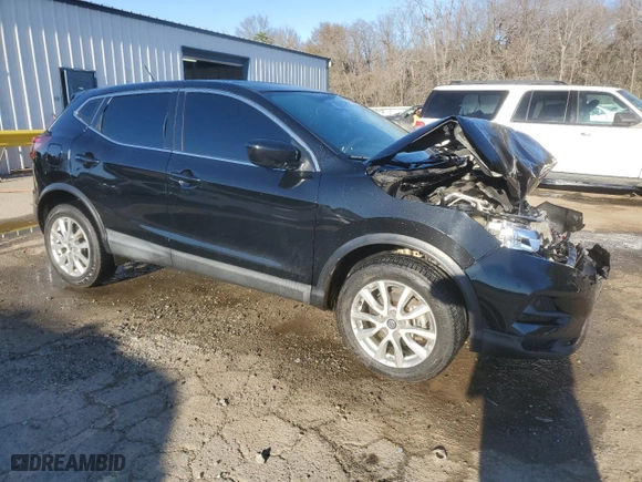 2020 Nissan Rogue Sport S with VIN JN1BJ1CV5LW258196, listed as a Copart auction lot 42423865 with 87,298 mi miles and Salvage Title. Bid and sale history available at carsss.com. Image 4.