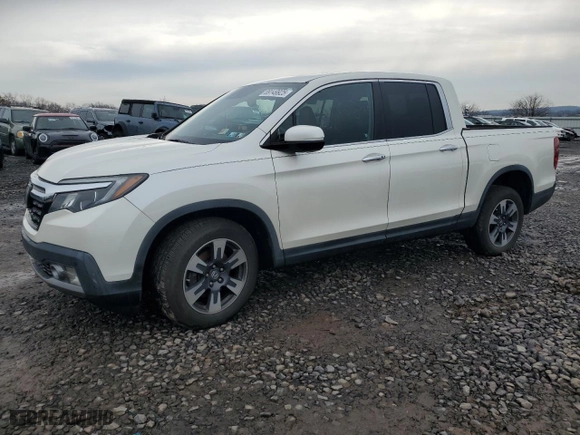 2017 Honda Ridgeline RTL-E with VIN 5FPYK3F72HB031824, listed as a Copart auction lot 89149925 with 104,333 mi miles and Salvage Title. Bid and sale history available at carsss.com. Image 1.