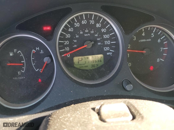 2006 Subaru Forester 2.5 X w/Premium Pkg with VIN JF1SG65676H750578, listed as a Copart auction lot 46821285 with 119,536 mi miles and Salvage Title. Bid and sale history available at carsss.com. Image 9.