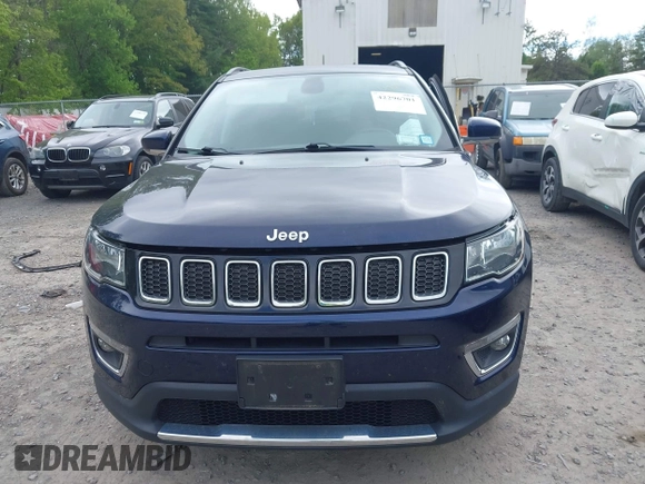 2018 Jeep Compass Limited с VIN 3C4NJDCBXJT481337, выставлен на аукционе IAAI как лот 42296701 с пробегом 46 900 миль миль и . История ставок и продаж доступна на DreamBid. Изображение 12.
