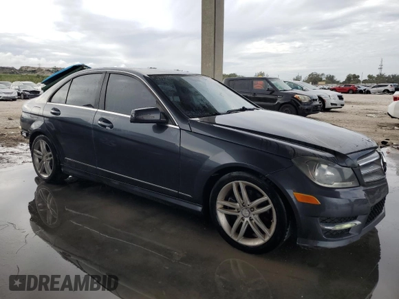 2013 Mercedes-Benz C 250 Sport with VIN WDDGF4HBXDA787894, listed as a Copart auction lot 85084134 with 148,723 mi miles and Salvage Title. Bid and sale history available at DreamBid. Image 4.
