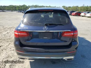 2019 Mercedes-Benz GLC 300 with VIN WDC0G4JB1K1002639, listed as a Copart auction lot 58216615 with 52,160 mi miles and Salvage title. Bid and sale history available at DreamBid. Image 6.