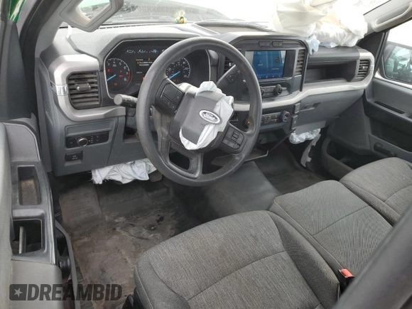 2022 Ford F-150 XL with VIN 1FTMF1CB3NKE30863, listed as a Copart auction lot 41484705 with 26,956 mi miles and Salvage Title. Bid and sale history available at carsss.com. Image 8.
