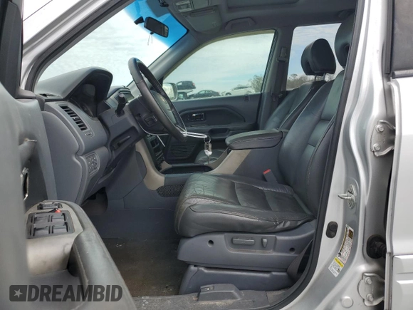 2008 Honda Pilot EX-L with VIN 5FNYF28798B004334, listed as a Copart auction lot 87737055 with 216,630 mi miles and Salvage Title. Bid and sale history available at DreamBid. Image 7.