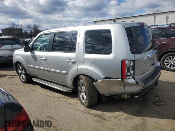 2013 Honda Pilot EX-L with VIN 5FNYF4H68DB005956, listed as a Copart auction lot 47853755 with 165,644 mi miles and Salvage Title. Bid and sale history available at carsss.com. Image 2.
