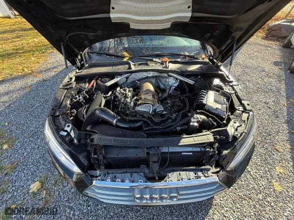 2018 Audi S5 Coupe Premium Plus with VIN WAUP4AF52JA002515, listed as a Copart auction lot 86856374 with 125,014 mi miles and Clean Title. Bid and sale history available at carsss.com. Image 7.
