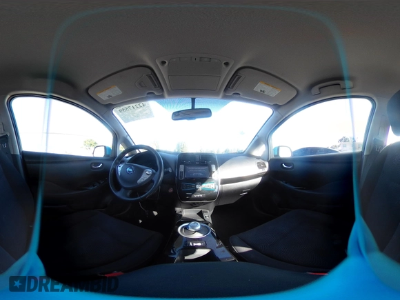2015 Nissan LEAF S with VIN 1N4AZ0CP6FC330483, listed as a IAAI auction lot 42217559 with 35,216 mi miles and . Bid and sale history available at DreamBid. Image 21.