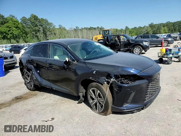 2024 Lexus RX 350 z VIN 2T2BAMBA2RC052098, wystawiony jako Copart lot #52634835 z przebiegiem 1 630 mil mil oraz Szkoda całkowita • Salvage title. Historia ofert i sprzedaży dostępna na DreamBid. Obrazek 12.