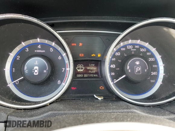 2011 Hyundai Sonata Limited with VIN 5NPEC4AC5BH016942, listed as a Copart auction lot 51984615 with 227,192 mi miles and Clean Title. Bid and sale history available at carsss.com. Image 9.