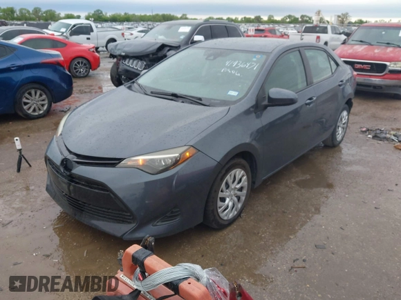2019 Toyota Corolla L with VIN 5YFBURHE8KP873067, listed as a IAAI auction lot 41936471 with 75,076 mi miles and . Bid and sale history available at carsss.com. Image 17.