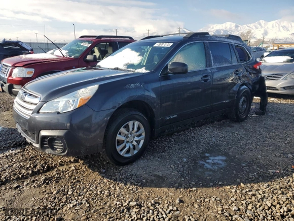 2013 Subaru Outback 2.5i with VIN 4S4BRCAC2D3215307, listed as a Copart auction lot 45697375 with 0 mi miles and Salvage Title. Bid and sale history available at carsss.com. Image 1.