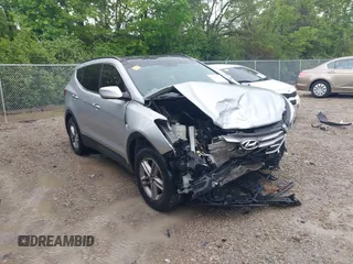 2017 Hyundai Santa Fe 2.4L z VIN 5XYZUDLB3HG417523, wystawiony jako IAAI lot #42253781 z przebiegiem 154 222 mil mil oraz . Historia ofert i sprzedaży dostępna na DreamBid. Obrazek 1.