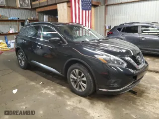 2018 Nissan Murano S with VIN 5N1AZ2MH6JN146411, listed as a Copart auction lot 46580695 with 130,622 mi miles and Salvage Title. Bid and sale history available at carsss.com. Image 4.