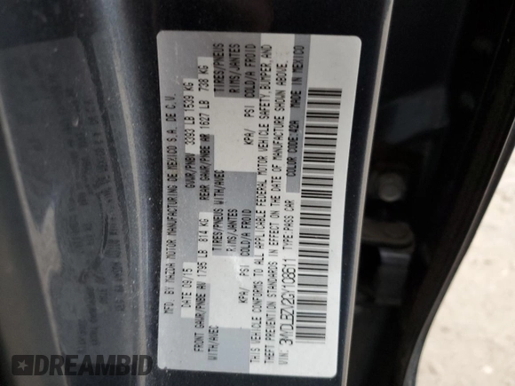 2016 Scion iA with VIN 3MYDLBZV2GY108611, listed as a Copart auction lot 83947564 with 82,594 mi miles and Salvage Title. Bid and sale history available at carsss.com. Image 12.