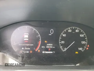 2024 Honda HR-V LX with VIN 3CZRZ2H37RM778842, listed as a Copart auction lot 49843105 with 9,732 mi miles and Salvage title. Bid and sale history available at DreamBid. Image 9.